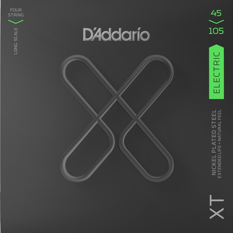 D'addario Xtb niklové vinuté struny (45-105)
