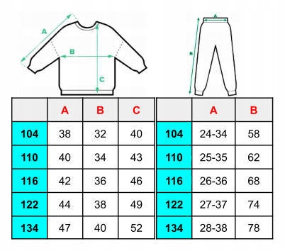 DRES KOMPLET DLA CHŁOPCA SPODNIE BLUZA KANGURKA Z KAPTUREM 134 Rozmiar (new) 134 (129 - 134 cm)