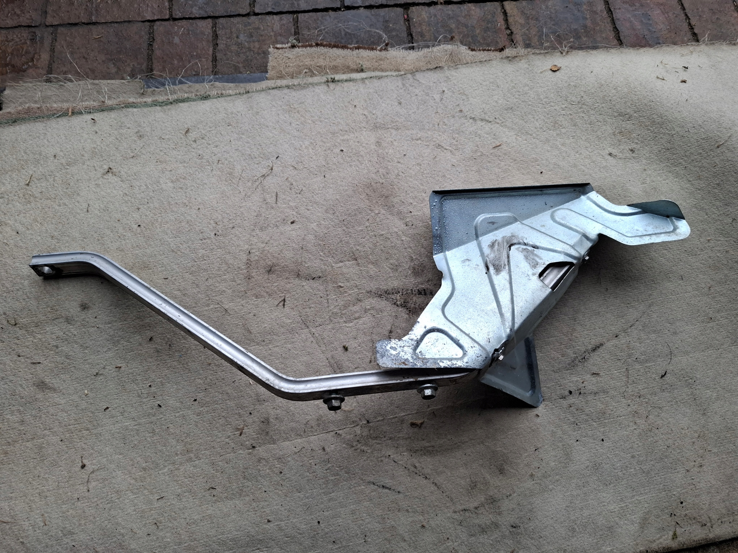 Porsche Boxster 986 1998 Panel Support plaque Radiateur dol 98633109304