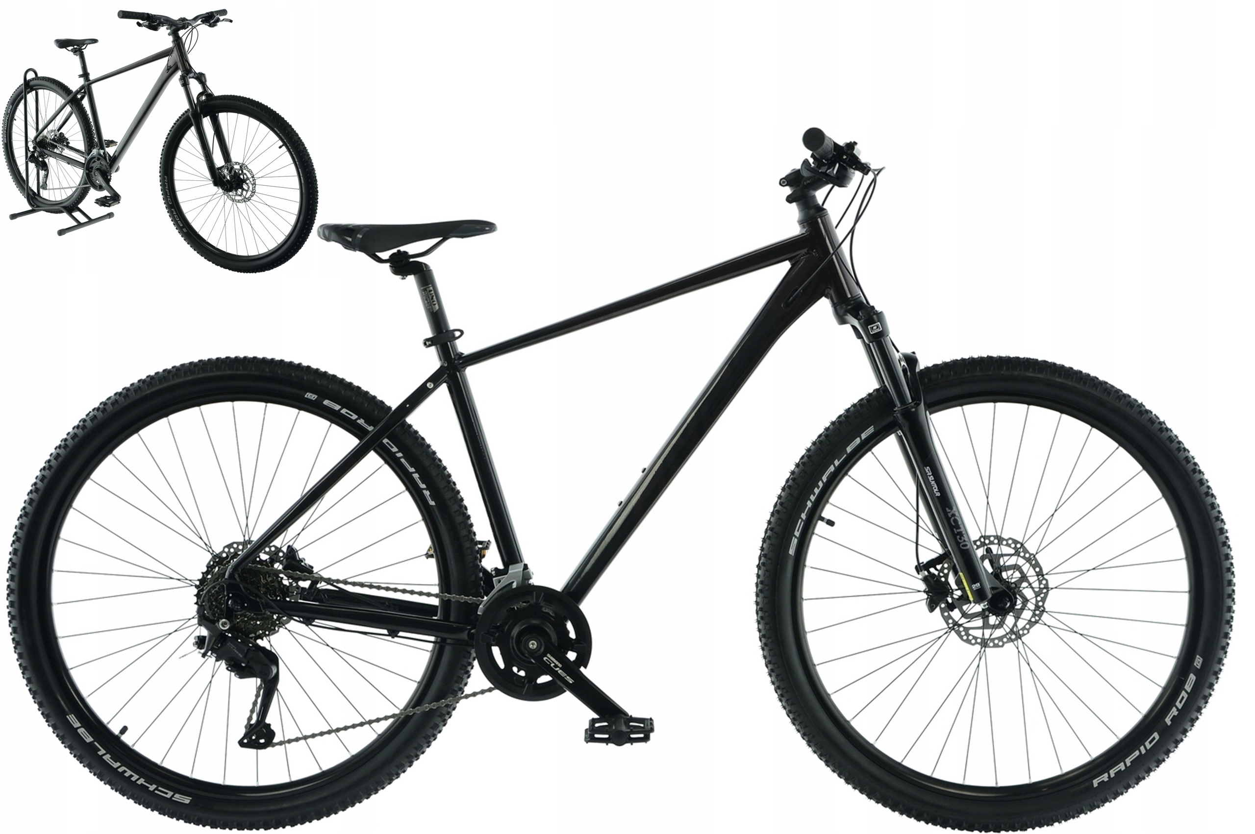 Rower 29" Kands Comp-er Cues rama 19" czarny bordowy R25