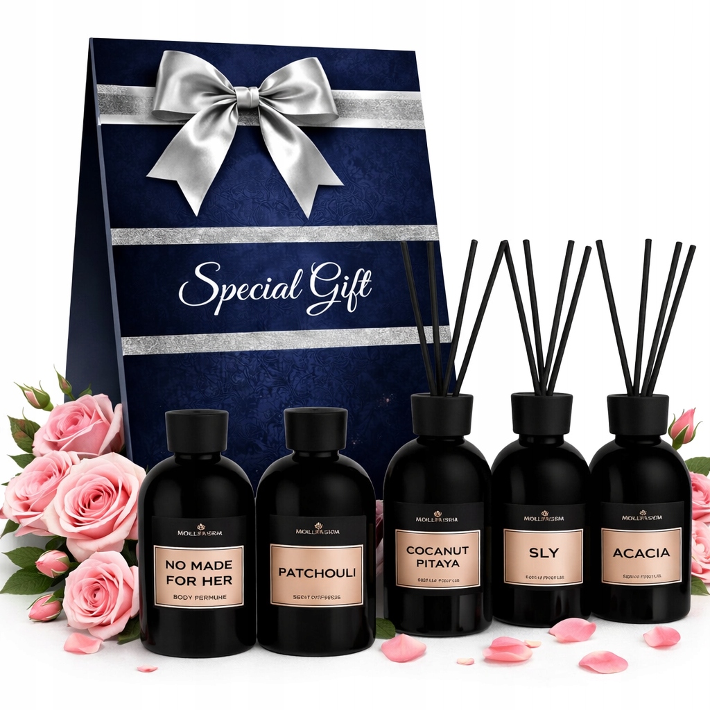 Dámská sada dárkových košů Vůně difuzérů s tyčinkami jako Dárek
