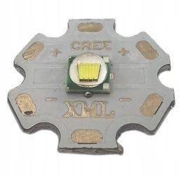 

Dioda mocy power Led 6W Cree biała XM-L star 20mm