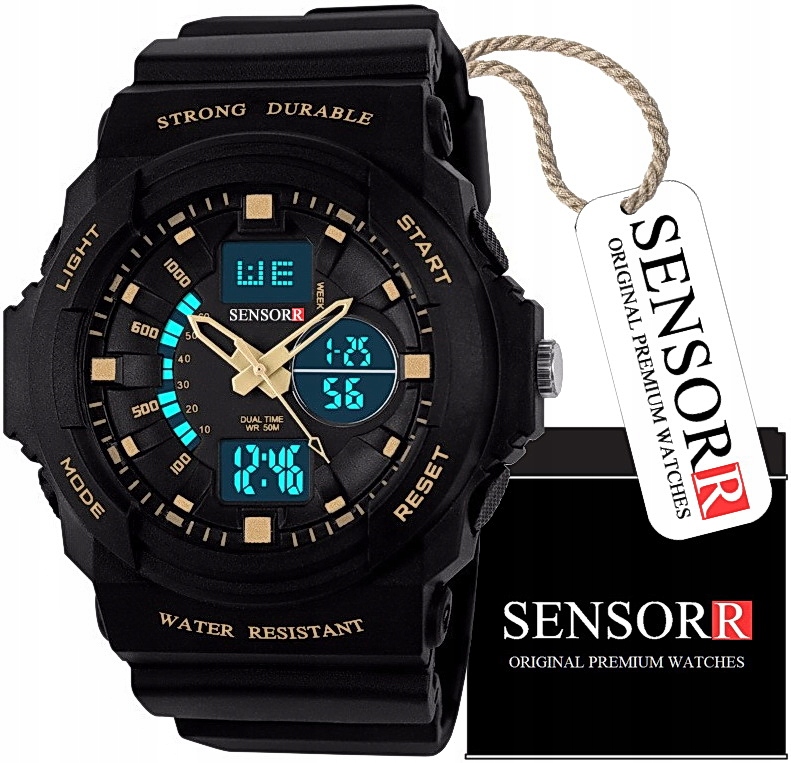 Dětské Vojenské Hodinky Pro Chlapce Odolný Proti Otřesům A Voděodolné Sensorr