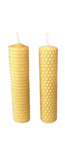 

Świece z węzy pszczelej , wosk pszczeli 8 sztuk