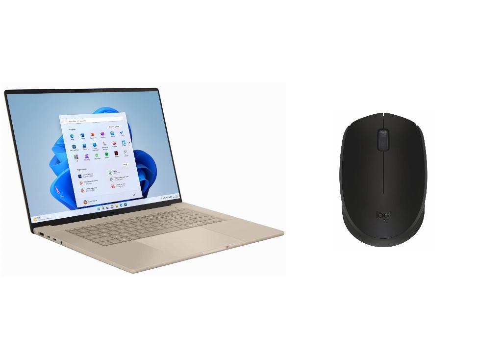 Laptop Asus Windows 11 Home Qualcomm Snapdragon Stylowa Myszka