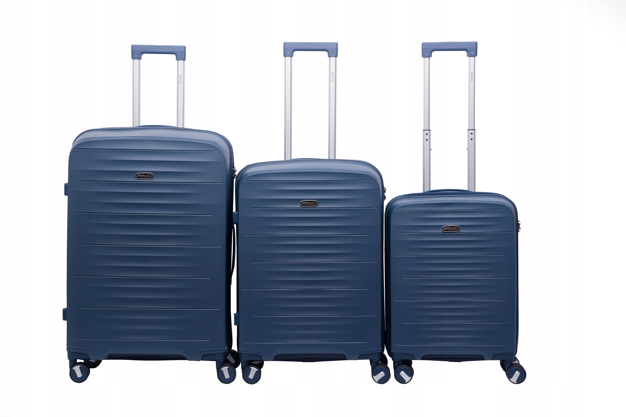 Komplet Wytrzymałych Walizek Podróżnych Bagia Premium Walizki