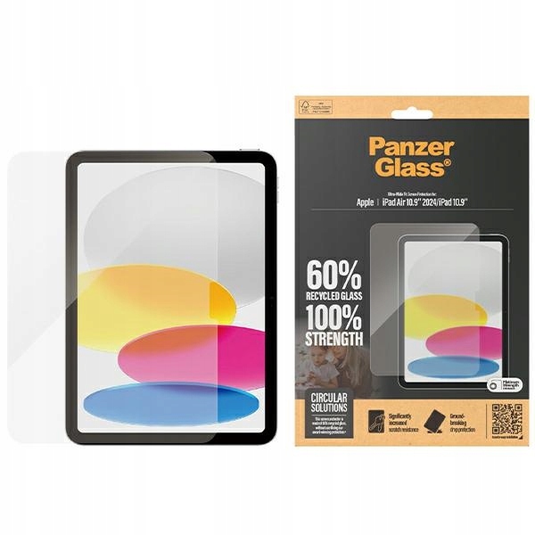 PanzerGlass Ultra-Wide Fit pro Apple iPad Air 11" 2024/2025 iPad 10.9" 202