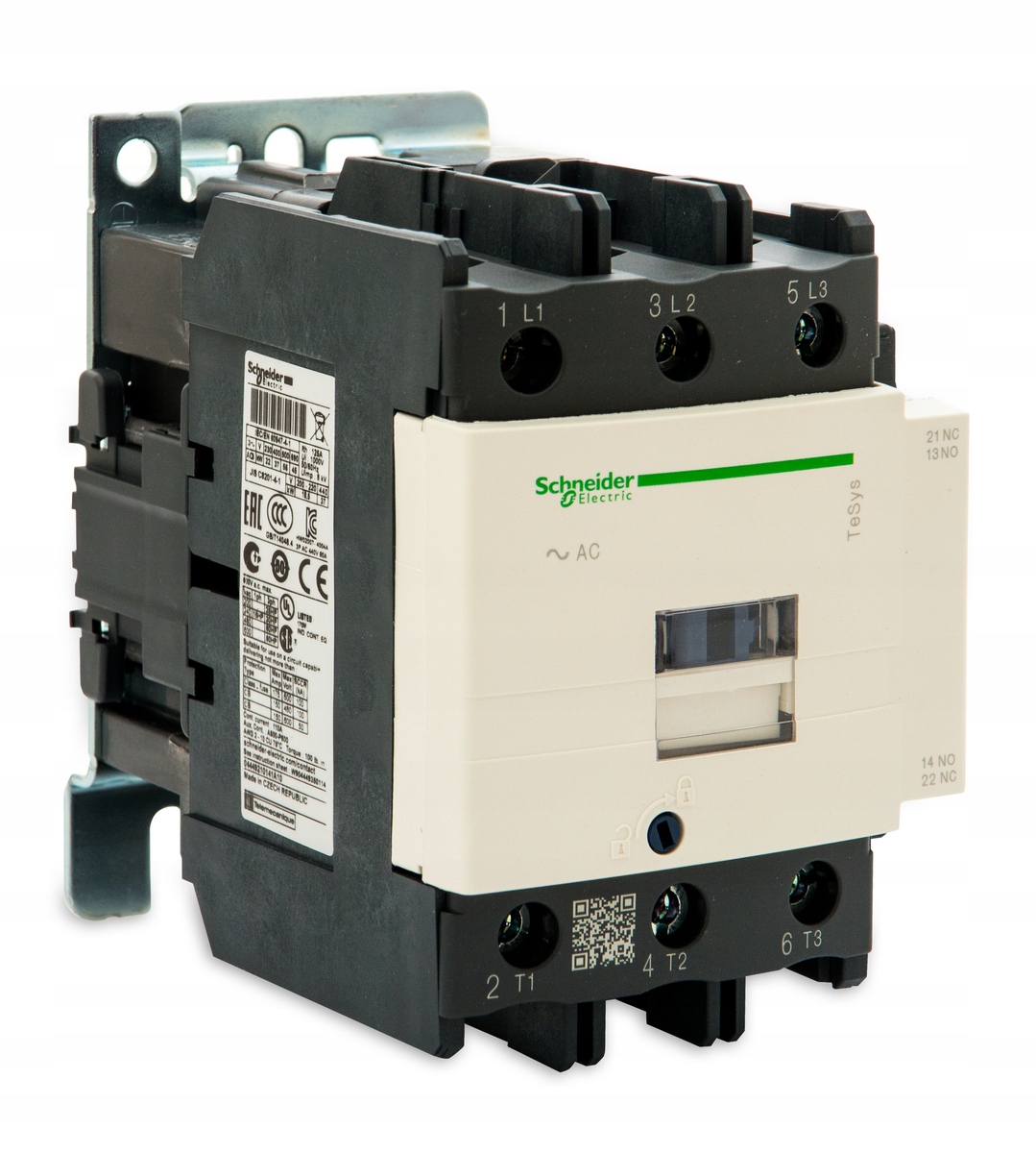 Stycznik mocy 95A, 3P, 24V DC, LC1D95BD Schneider