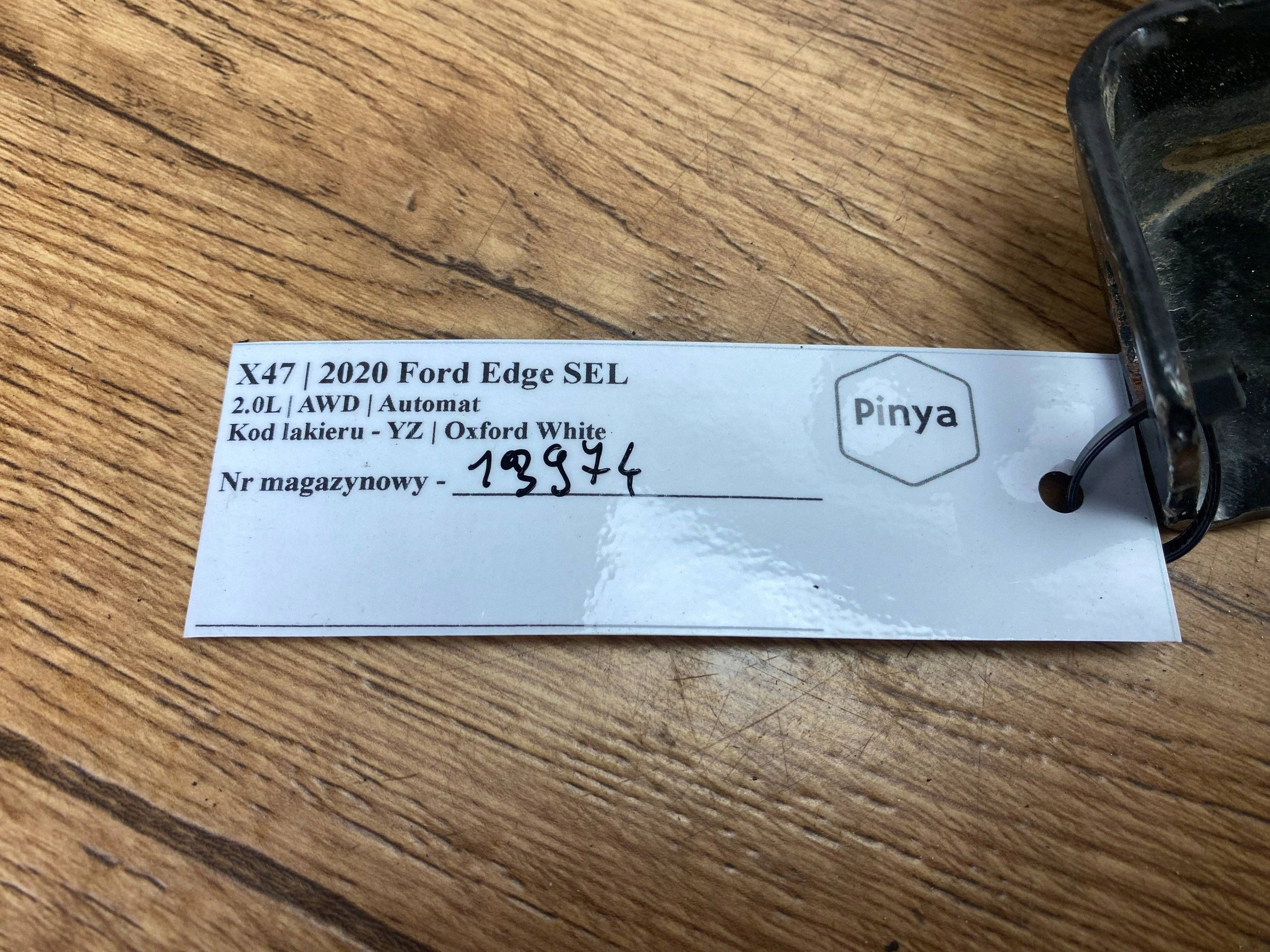 Airbag Support Support plaque Moteur Ford Edge II 2019+ 2.0