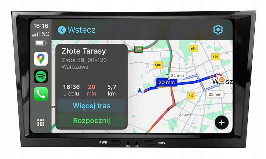Opel Astra Zafira Meriva Corsa Radio Nawigacja Android Auto Apple Carplay