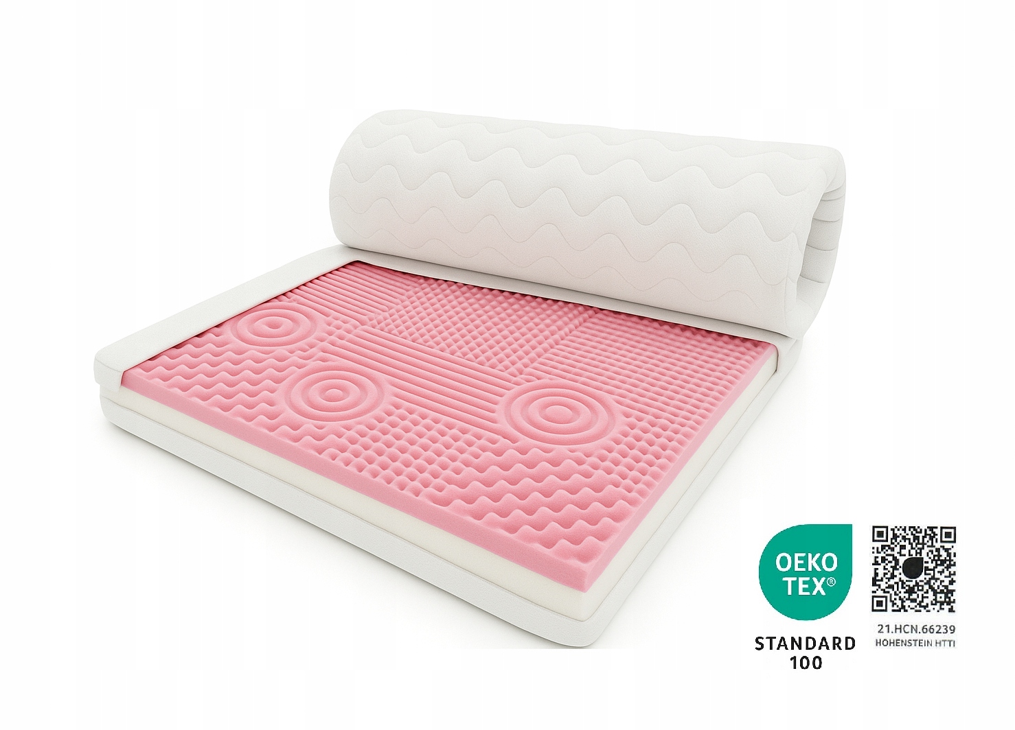 Matrace 75x185 Mikrovlákno 7 cm Certifikát Topper