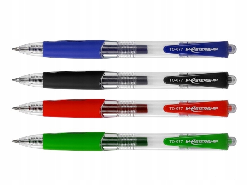 DŁUGOPIS ŻELOWY AUTO TOMA MASTERSHIP CZERWONY EAN (GTIN) 5901133077219