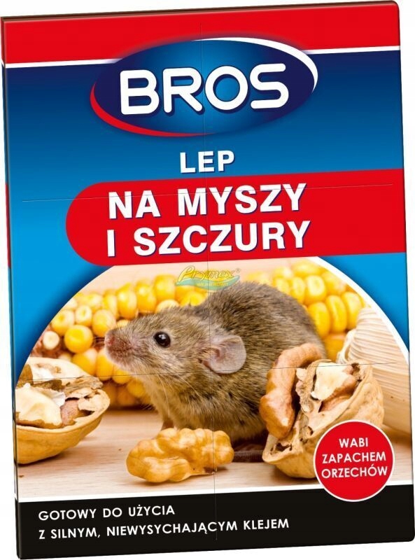 

Bros Lep na Myszy i Szczury Zapach Orzechów 1szt