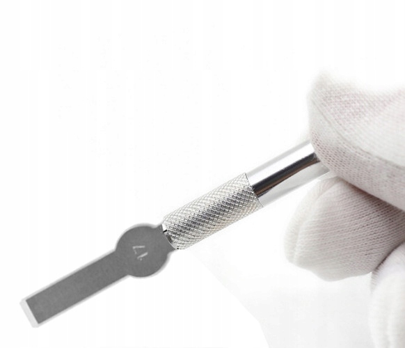 Skalpel nożyk dłuto serwisowe + 10 Ostrzy Kod producenta SKALPEL