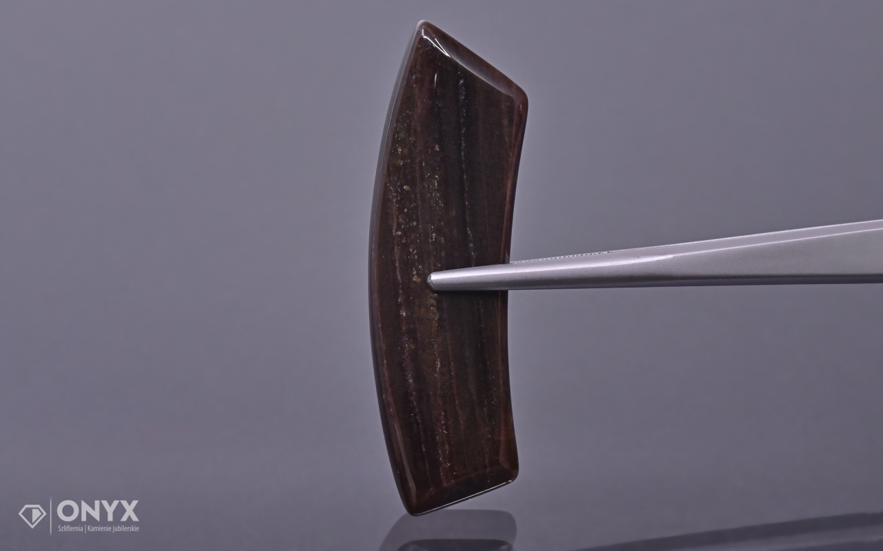 Dřevo fosilní konvexní nepravidelná dlažba 48x13,5 mm