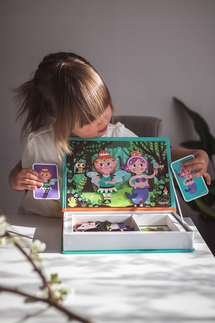 JANOD Magnetibook ŚWIAT BAŚNI Puzzle Magnetyczne Płeć chłopcy