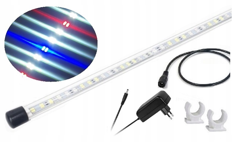

Oswietlenie Akwarium Led 70 CM Tuba spektrum 3K
