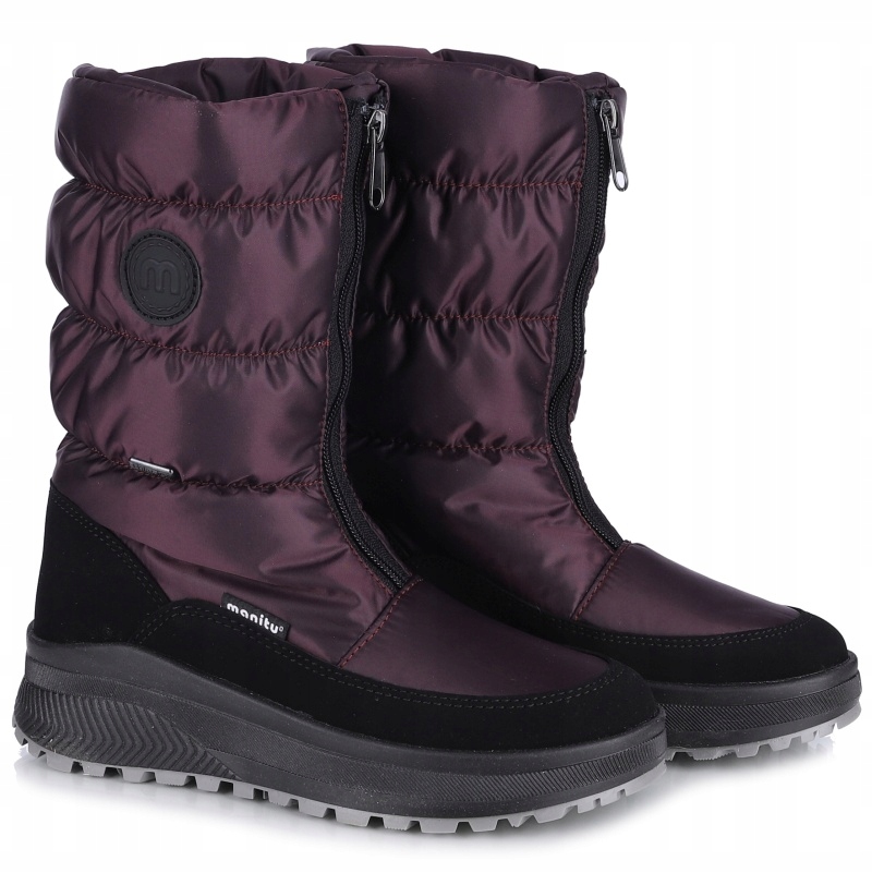 Dámské voděodolné sněhule Manitu 990373-41 fialové Vel. 37