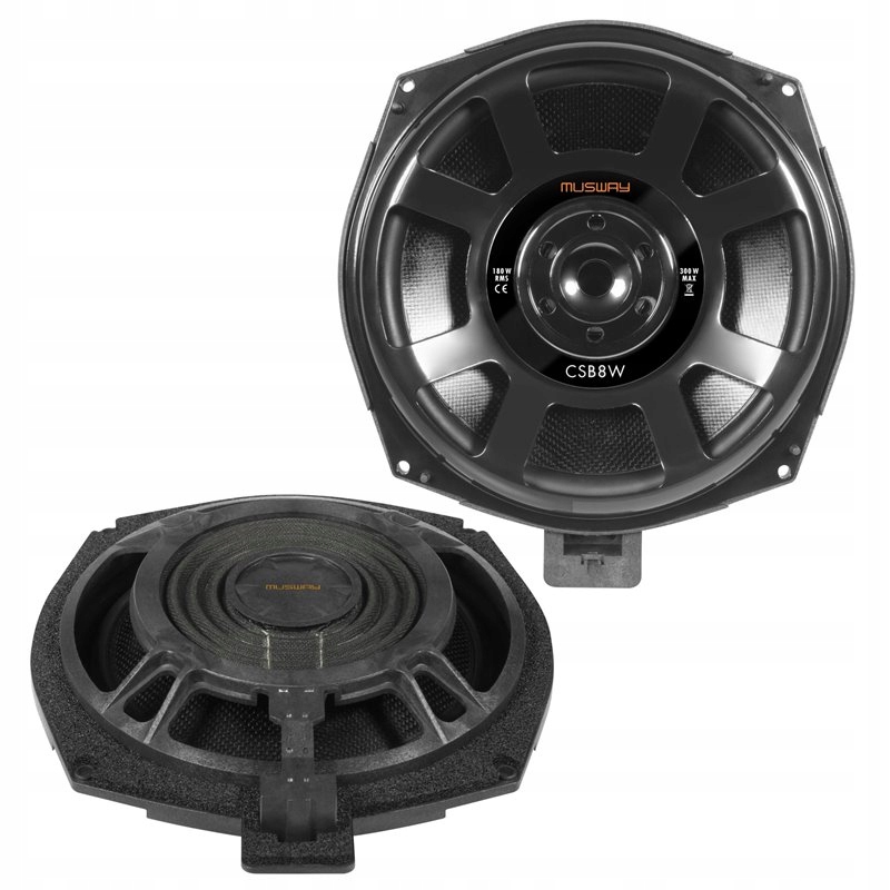 Głośniki basowe pod fotel Bmw Musway CSB8W 180W plug & play
