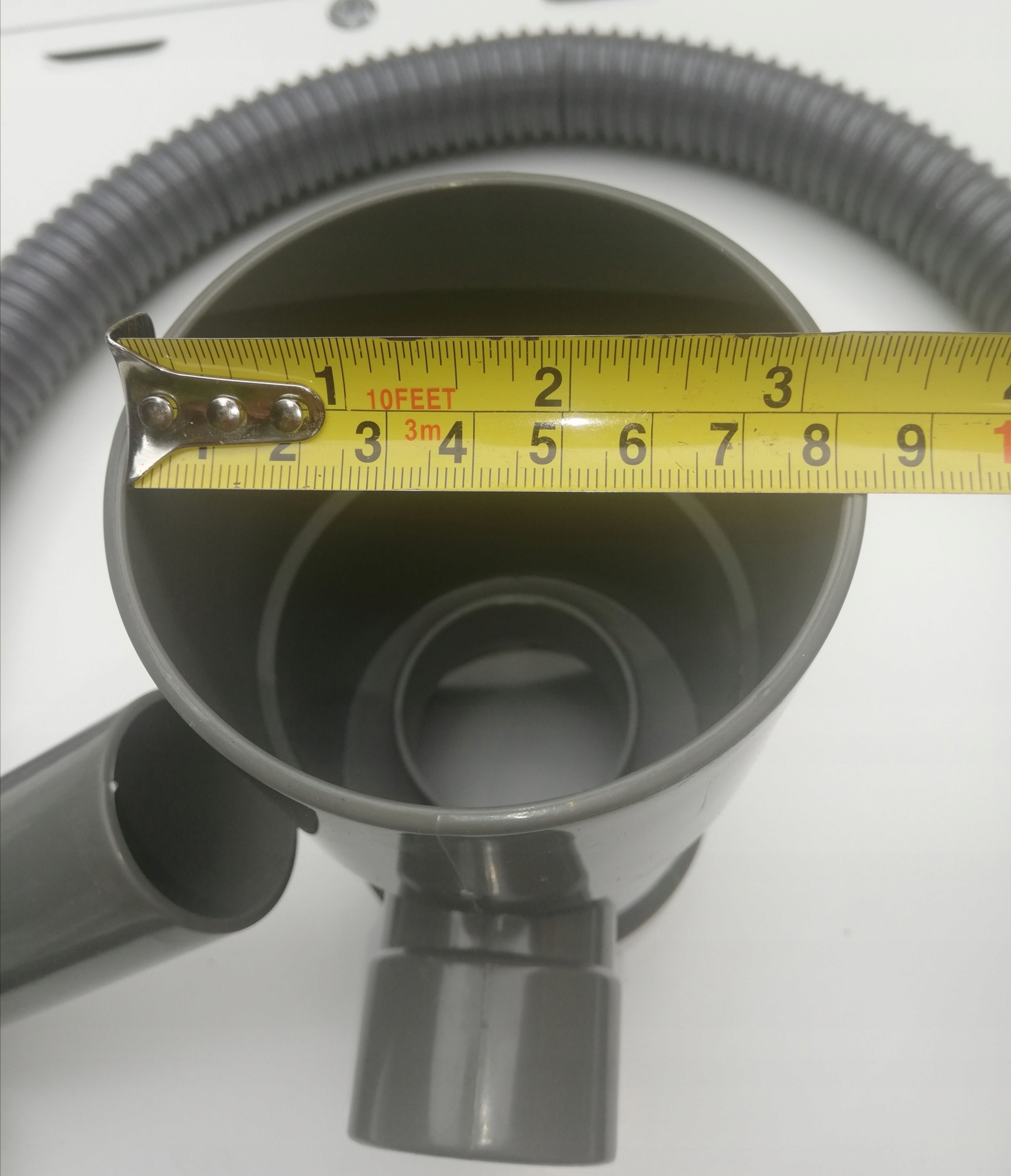 Zbieracz 80 łapacz wody deszczowej z wężem 3m Wysokość produktu 1 cm