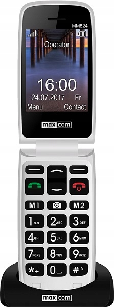 

Telefon klapka dla Seniora Maxcom MM824 Sos Radio