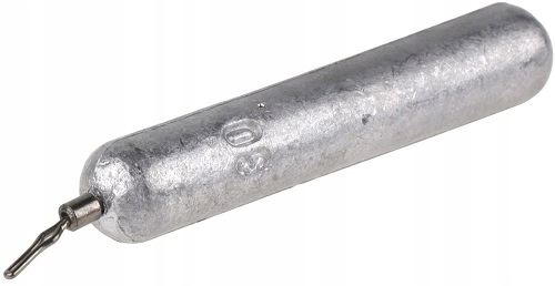 Ciężarek Mikado cylindryczny drop shot 4szt. 5g