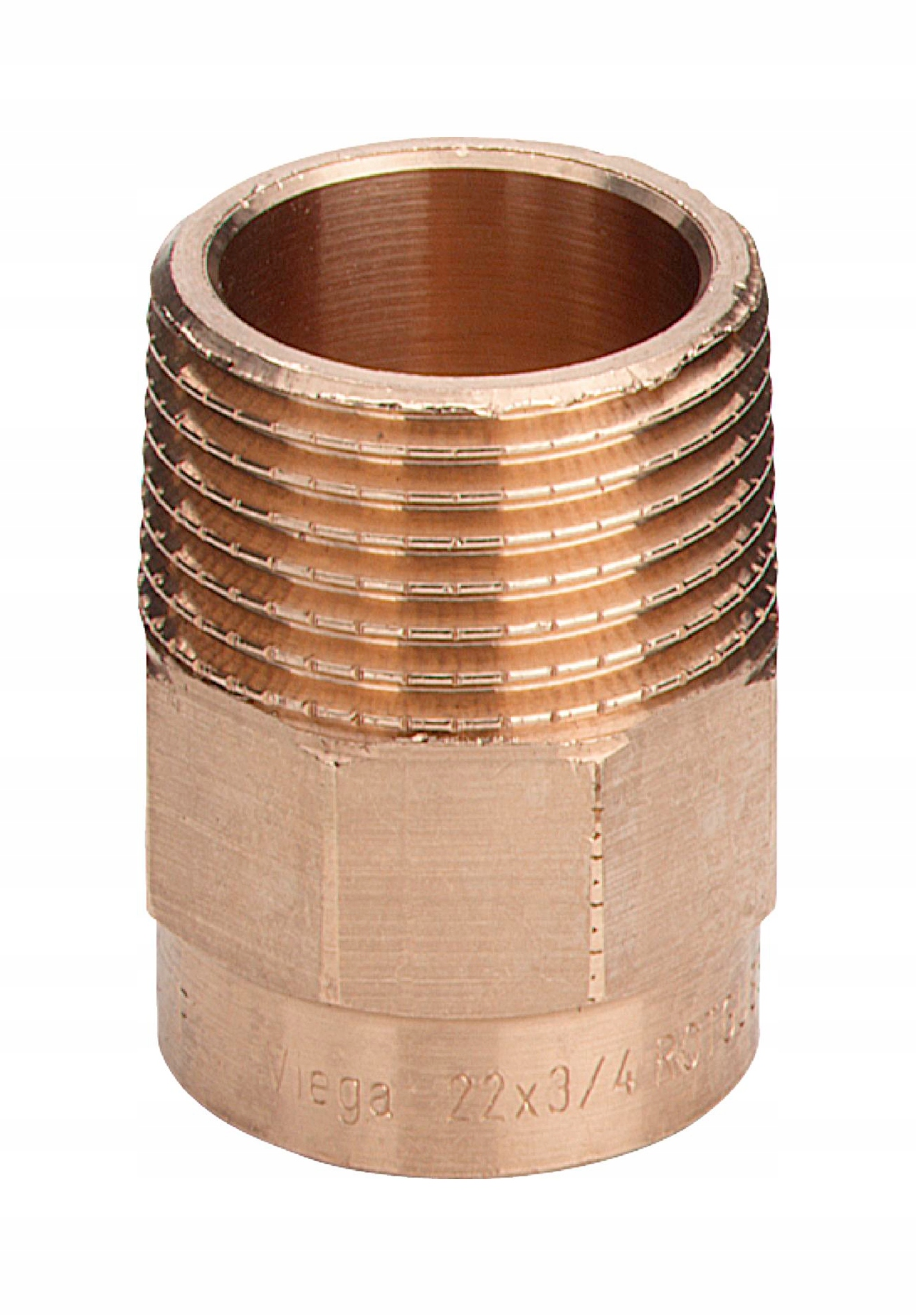 

Złączka Mosiężna Cu Nypel Do Wlutu 28MM X 1 Viega