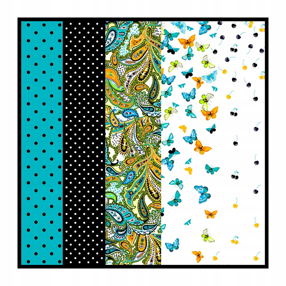 100% JEDWAB MARKOWA APASZKA CHUSTA JAKOŚĆ PREMIUM+ Cechy dodatkowe brak