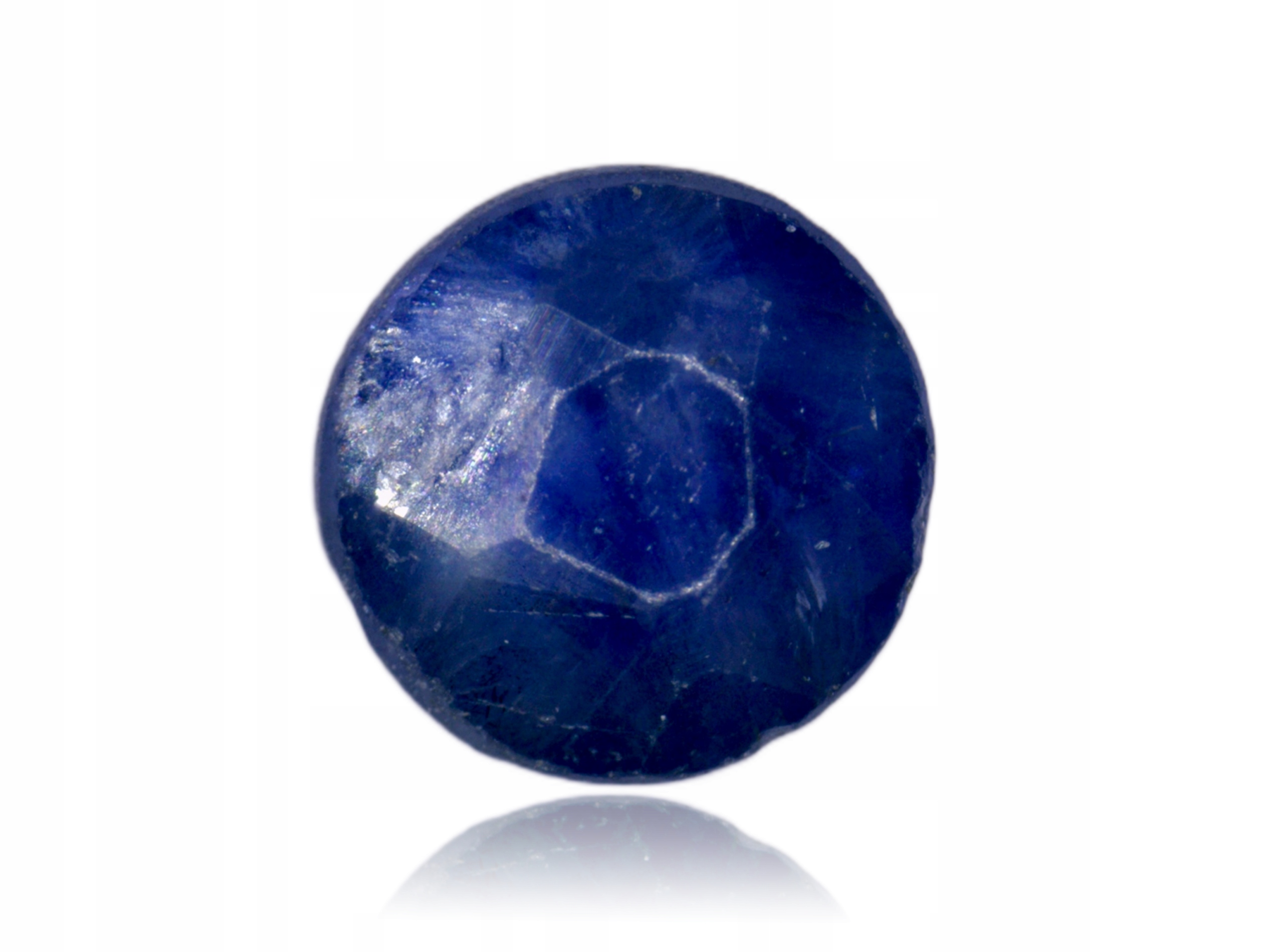Safír 0.18ct Modrý Kulatý eCertifikát Wbd