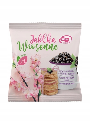 Levně 10x Crispy Natural sušená jablka 18g