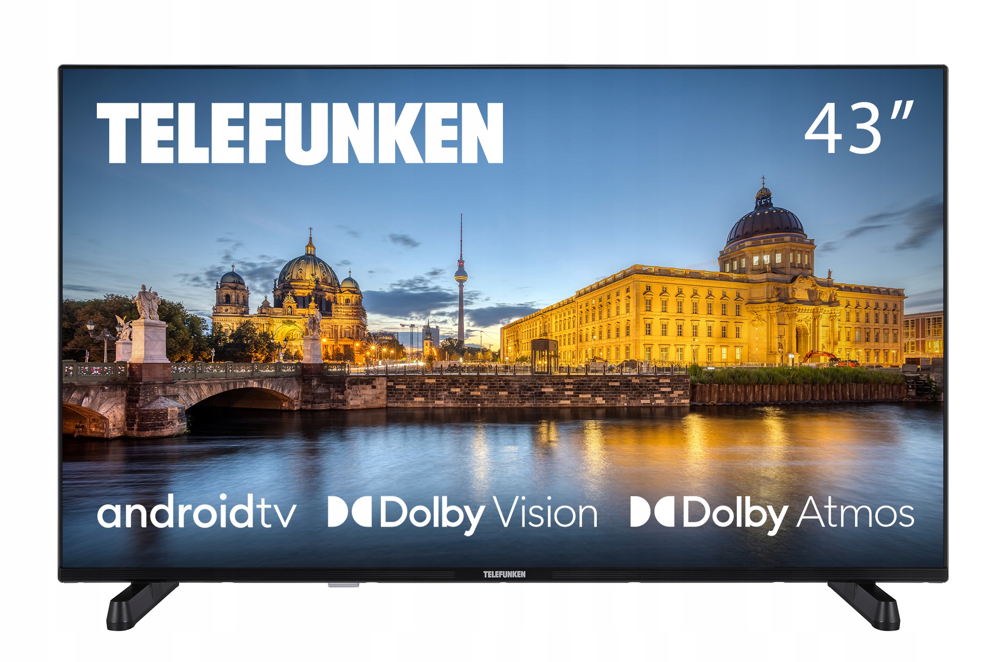 Telewizor Telefunken 43UAG8030 43" Led 4K Uhd AndroidTV Bluetooth