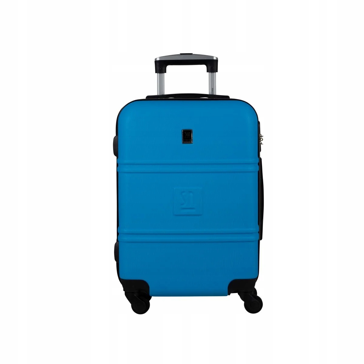Kabinový kufr modrý 55 cm, lehký a odolný, 32 l, 2,6 kg