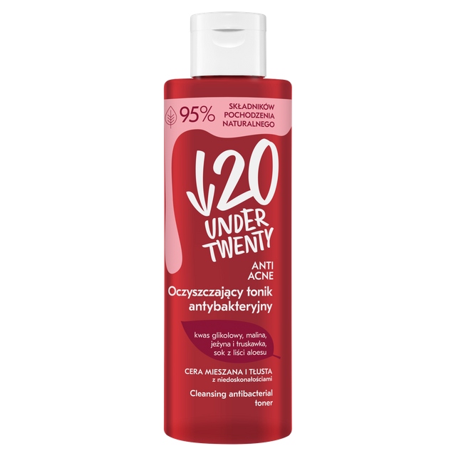 

Under Twenty oczyszczający tonik 200ml