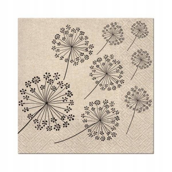 

Serwetki We Care Dandelions 33x33cm 3W 20 szt. Eko