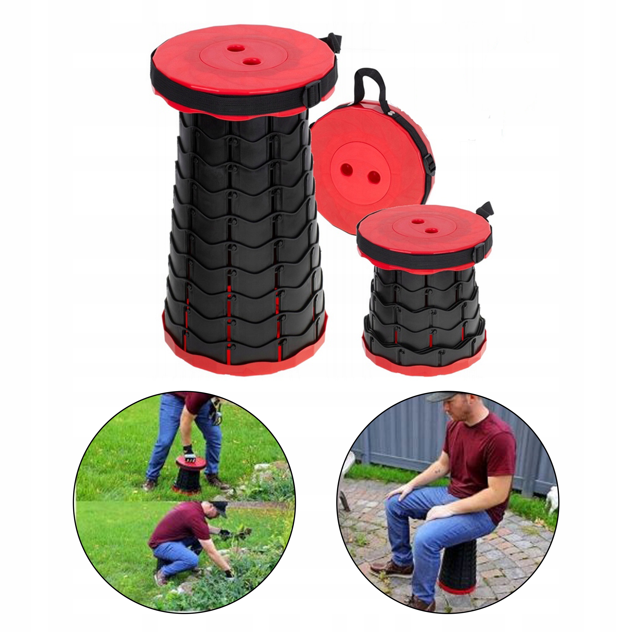 Výsuvná A Skládací Turistická Stolička, Sada