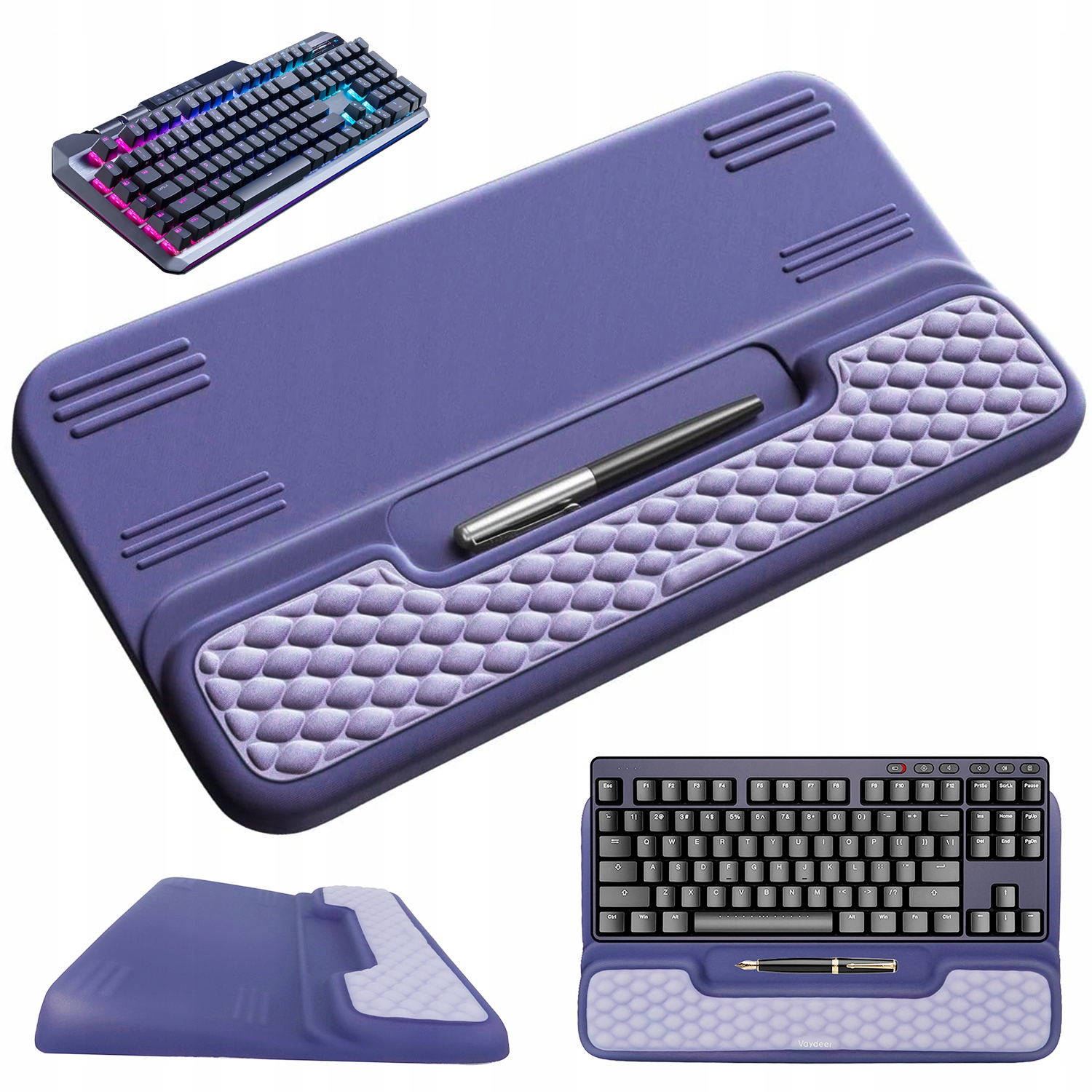 Podložka Pod Zápěstí S Integrovanou Konstrukcí Z Paměťové Pěny