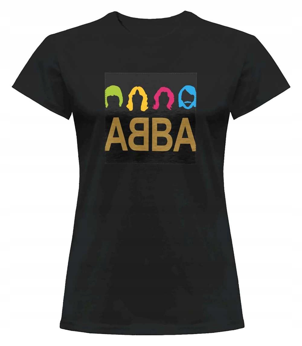 

Bluzka damska z naszywką Abba logo