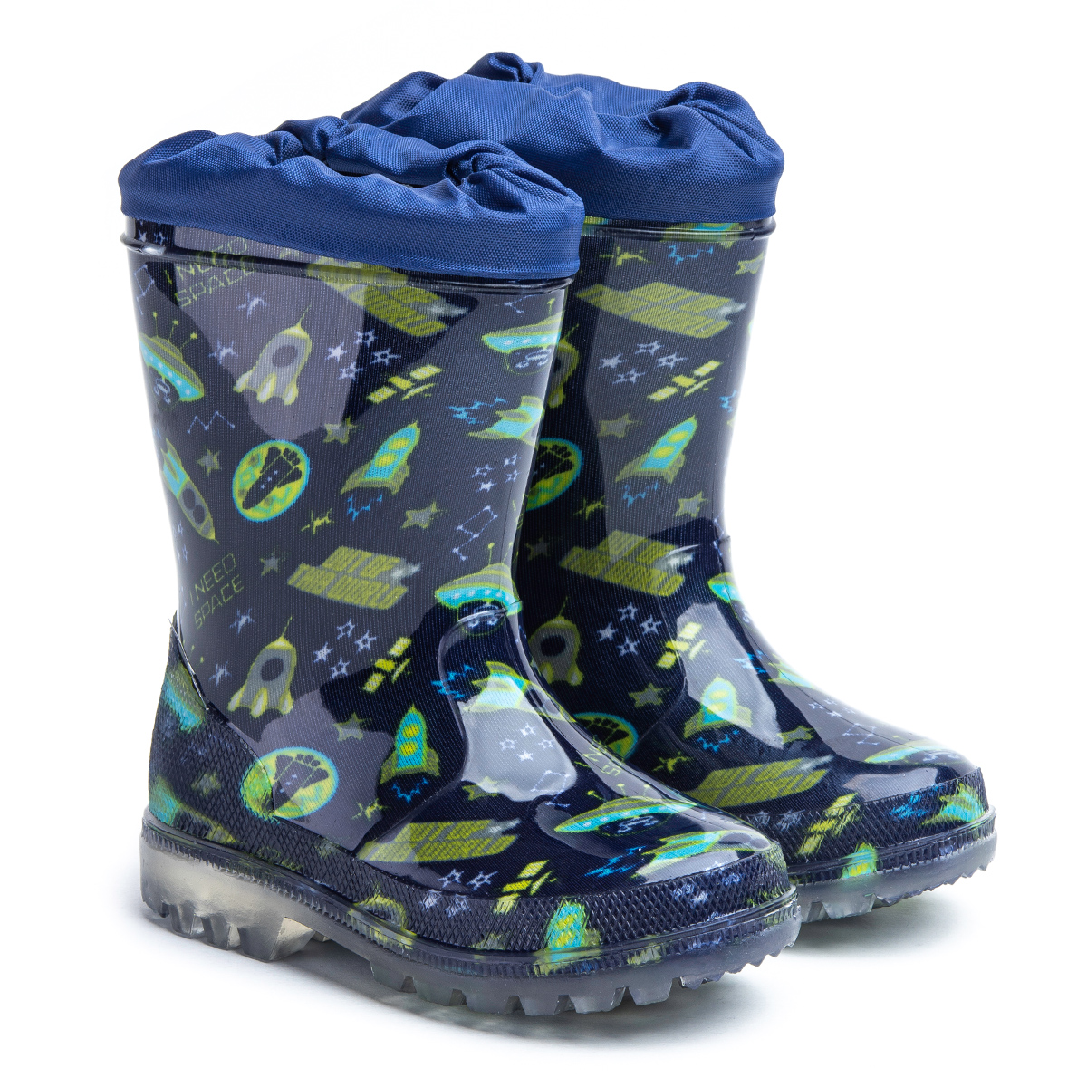 

Kalosze wygodne gumowce ściagacz wkładka Wojtyłko