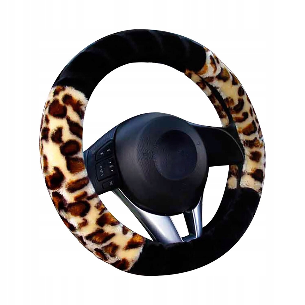 693546111136829376 - для автомобіля леопардове кільце плюшеві зимові плюшеві