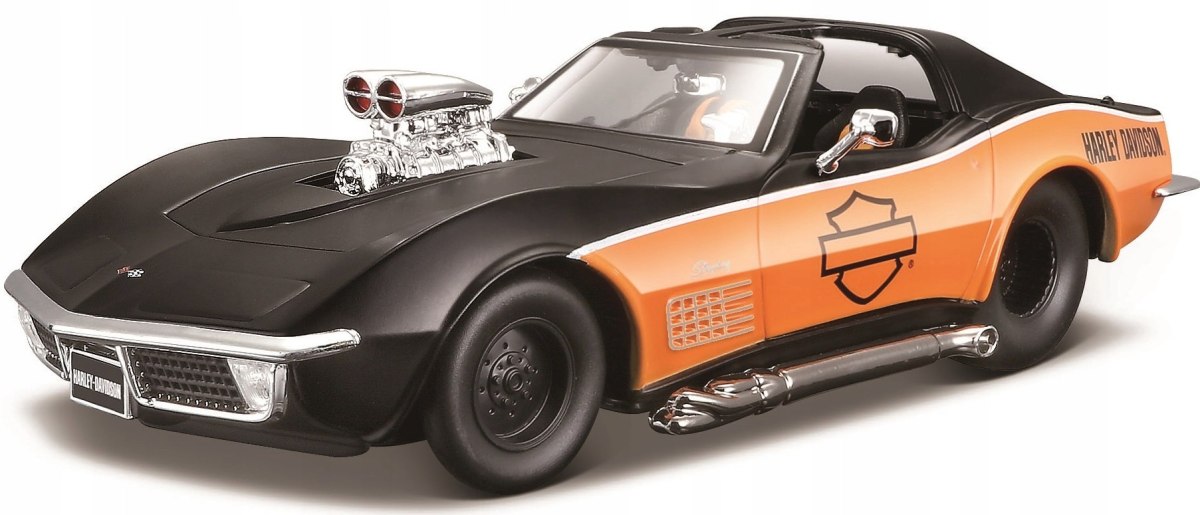 Chevy Corvette Harley Davidson 1/24 Maisto 32193