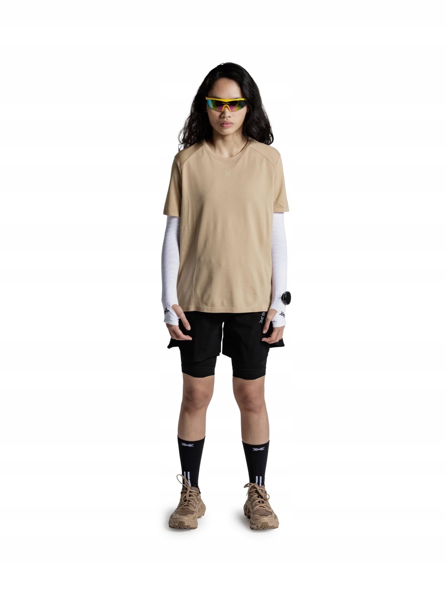Dámská košile X-bionic Xceed Run Discover Shirt sand S