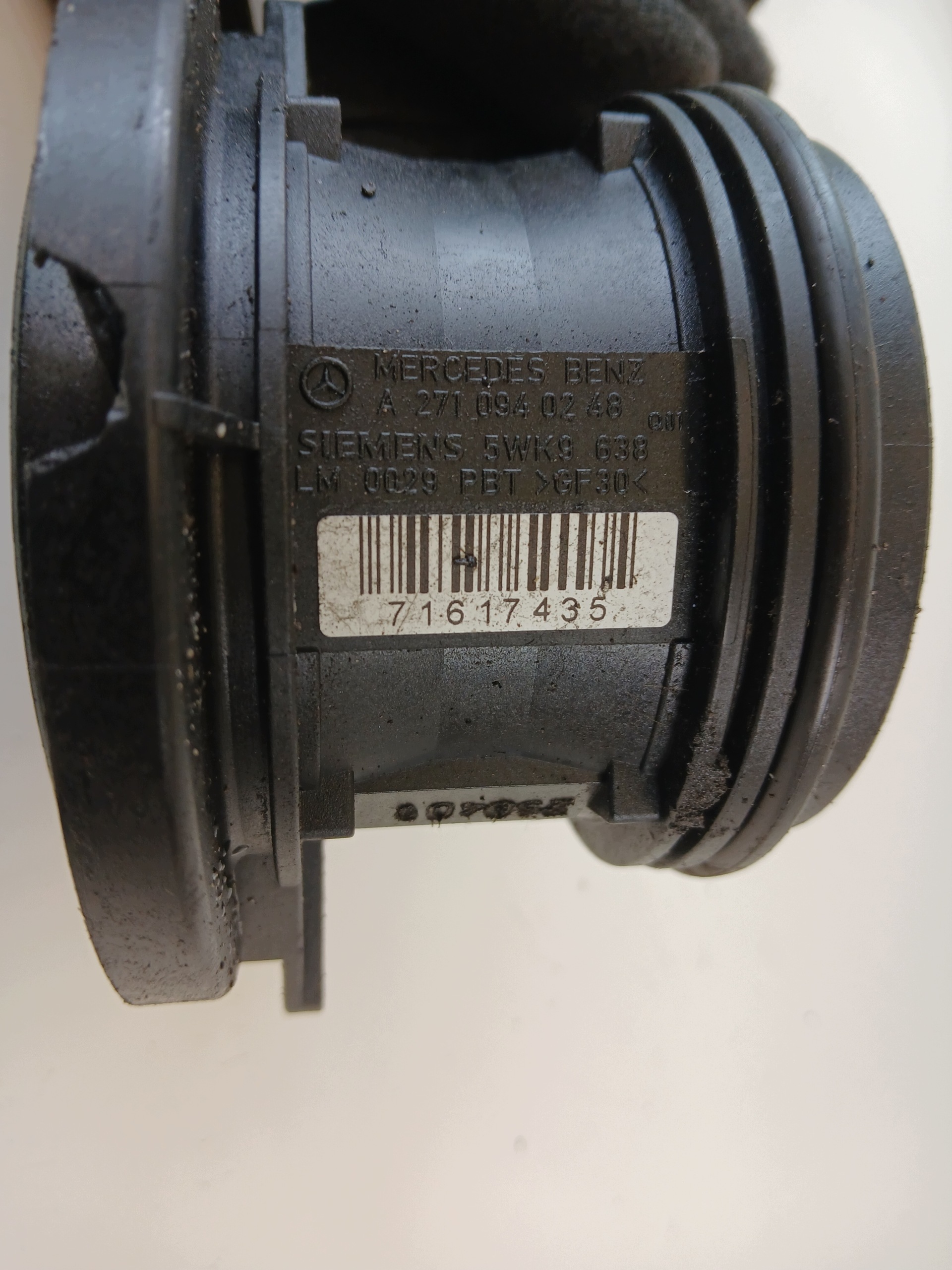 MERCEDES W204 W203 1.8 K flow meter A2710940248