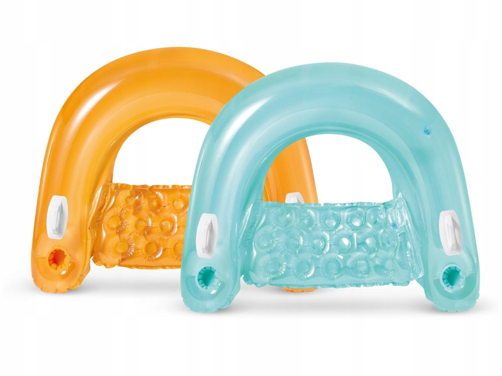 Fotel Materac Dmuchany Plażowy Niebieski Intex 58859 Marka Intex