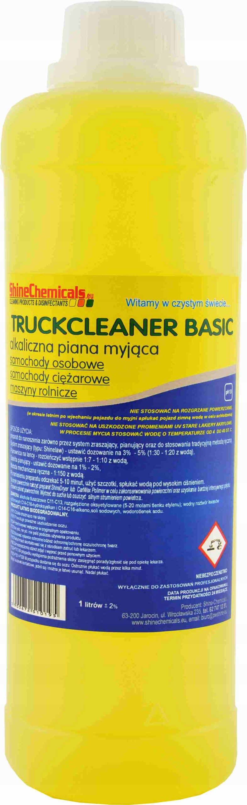 Truckcleaner Basic 1L piana myjąca dimer