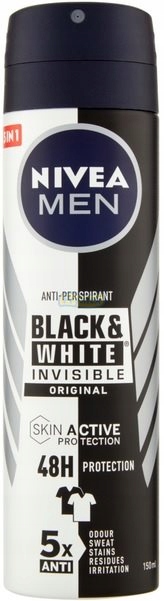 

Nivea Antyperspirant Spray Męski Invisible 150ml