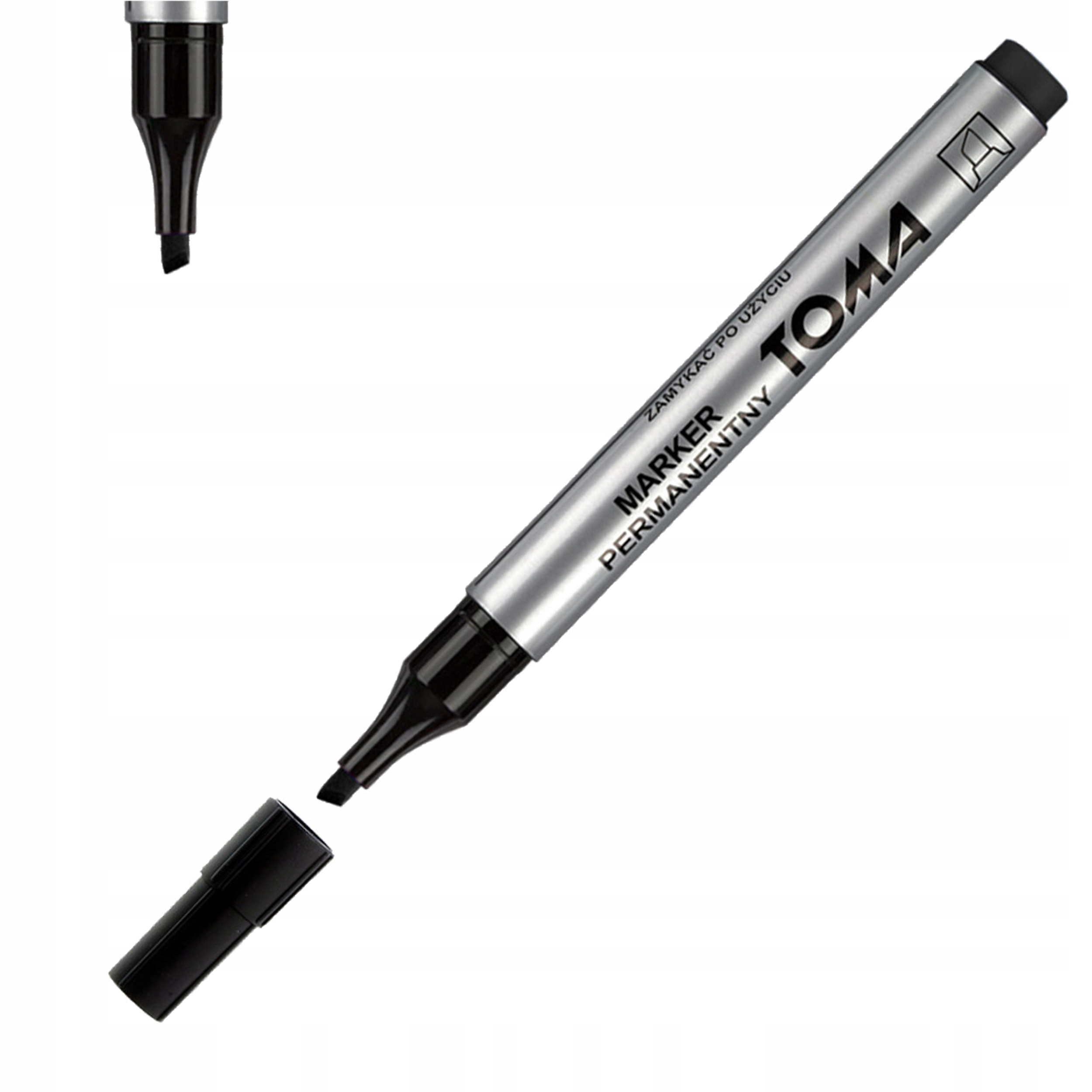 

Marker Permanentny Toma To 091 Ścięta Czarny