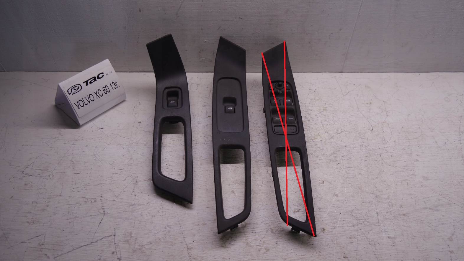 PANEL PRZYCISKI SZYB VOLVO XC60