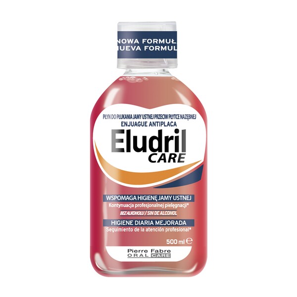 

Eludril Care płyn do płukania jamy ustnej 500ml