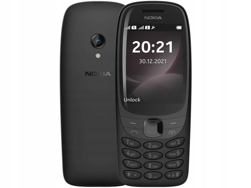 

Czarny Telefon Nokia 6310 Ds 2021