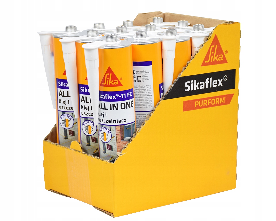 

Uszczelniacz Sikaflex 11FC 300 ML 12 Szt.